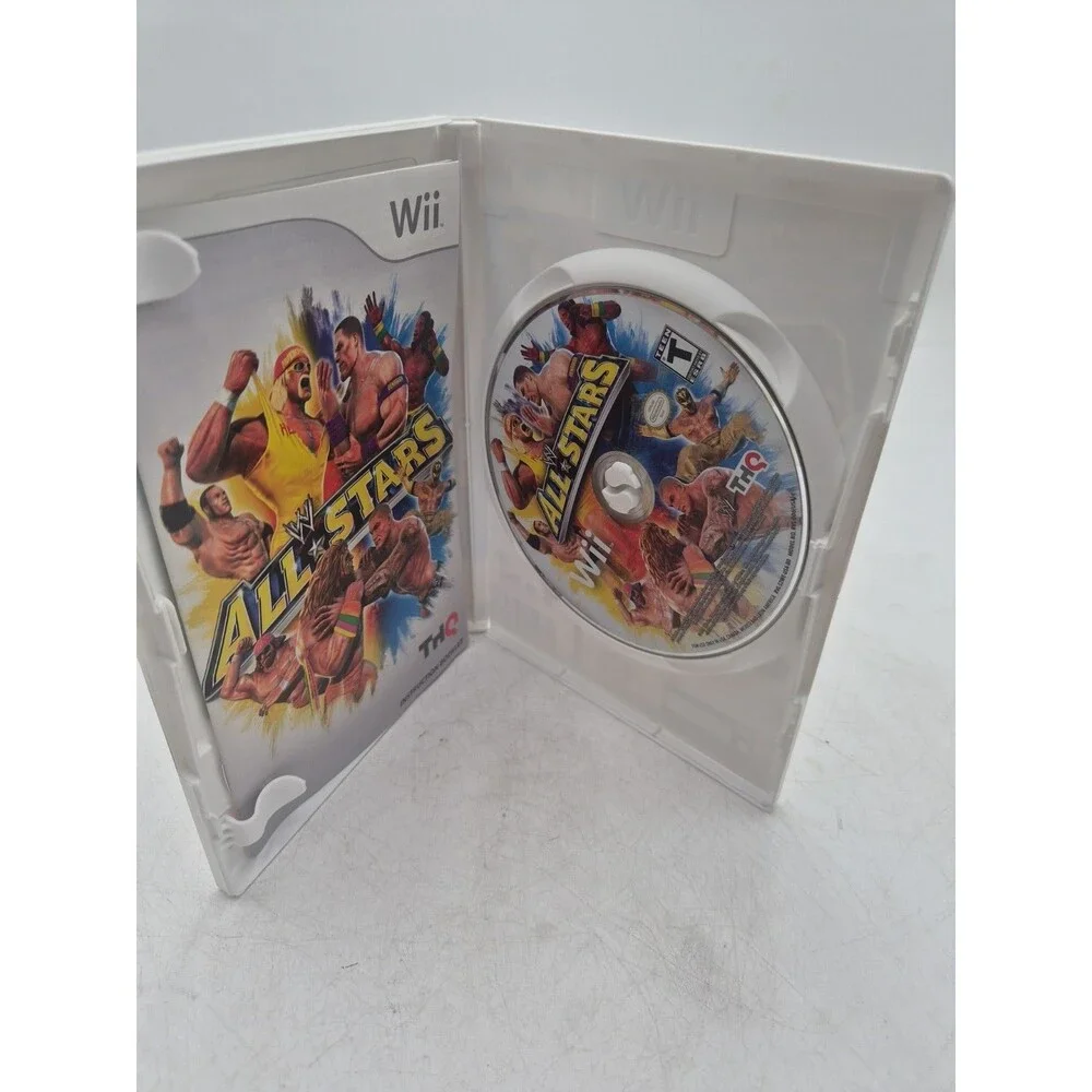 WWE All Stars (Nintendo Wii, 2011) Tested Complete With Manual Wrestling